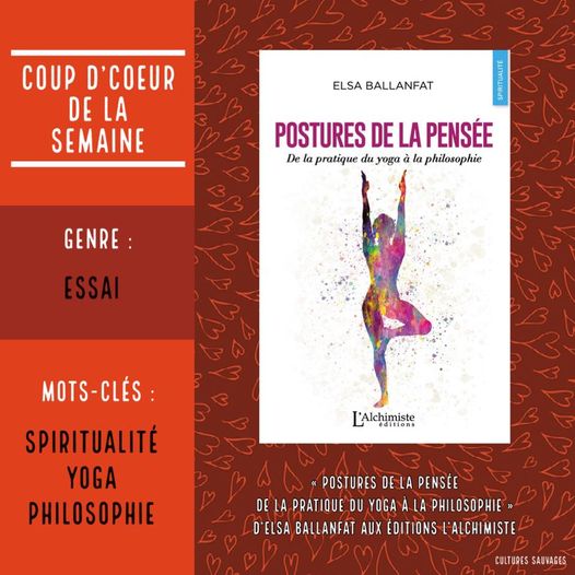 « Postures de la pensée – De la pratique du yoga à la philosophie » d’Elsa Ballanfat