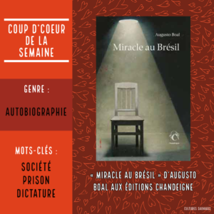 Interview du traducteur Mathieu Dosse pour la sortie de « Miracle au Brésil » du créateur du théâtre de l’Opprimé, Augusto Boal